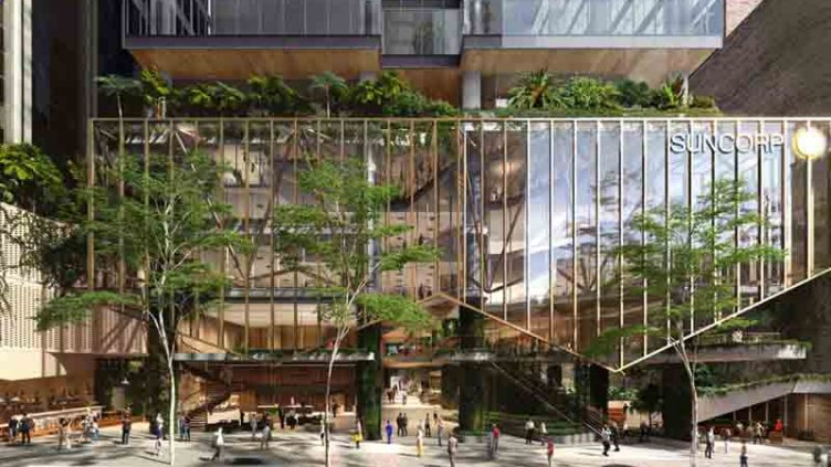 Sustainable office building in Australia