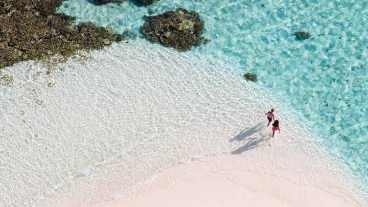 Beach in the Indian Ocean