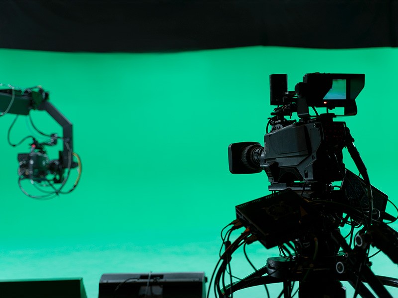 Camera at studio