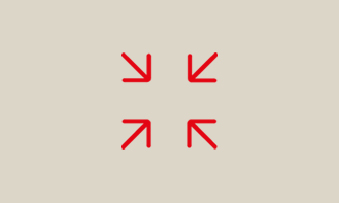 four arrows pointing each other