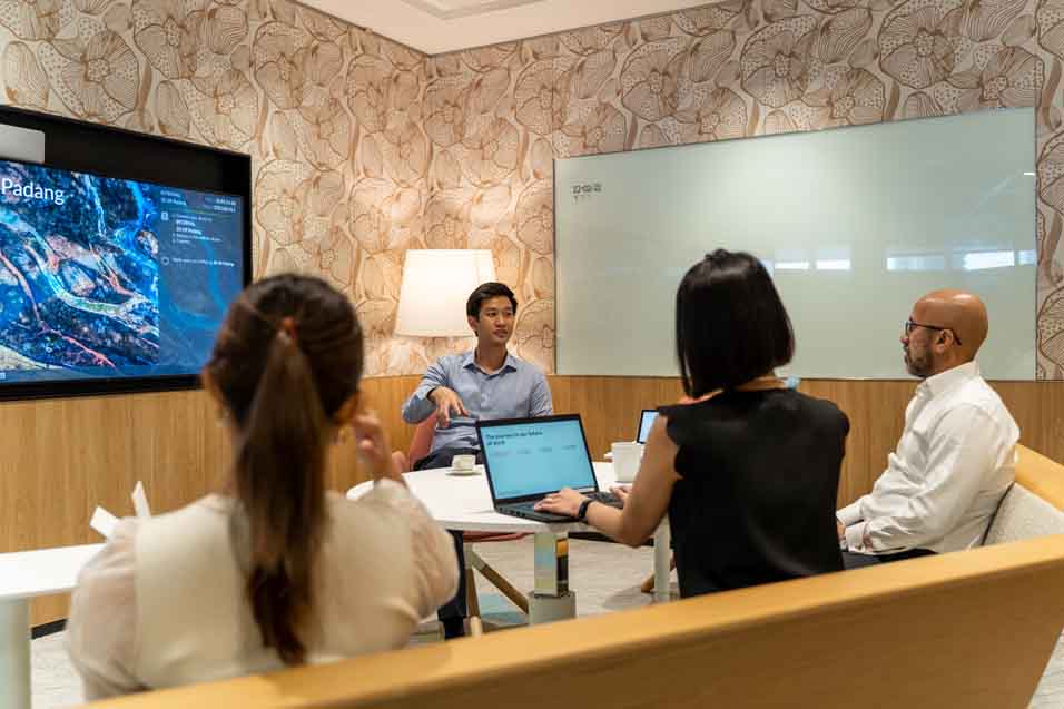 People in a meeting room