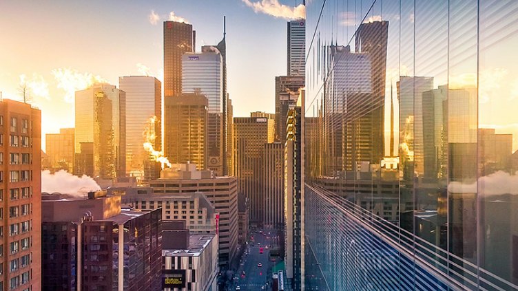 Buildings in downtown Toronto