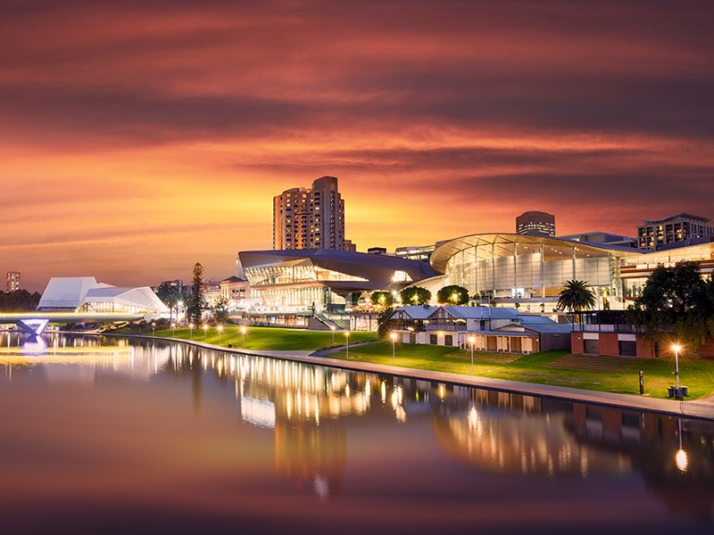 The Beautiful River Torrens in Adelaide